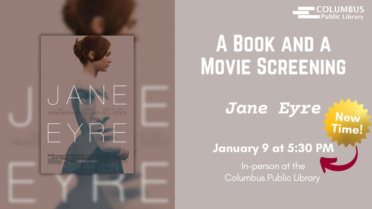 A Book and a Movie Screening - Jane Eyre