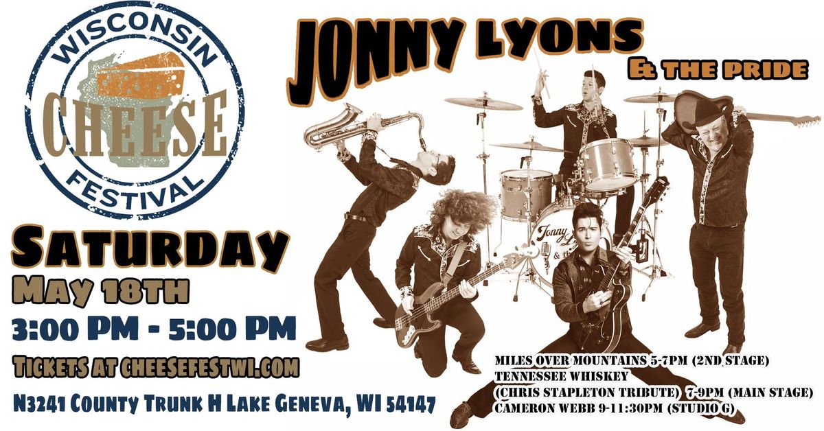 Jonny Lyons & the Pride at Wisconsin Cheese Festival