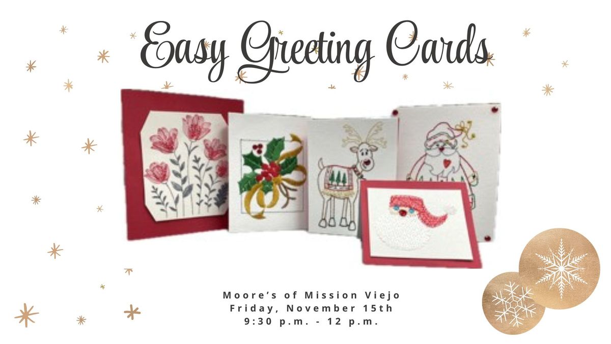 Easy Greeting Cards! 