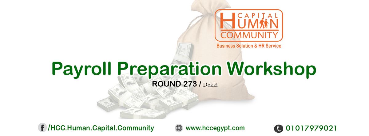 Payroll Preparation Workshop \/  Dokki & Nasr City