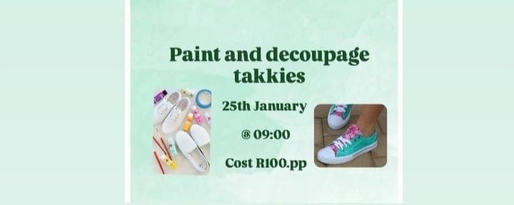 Painting Takkies