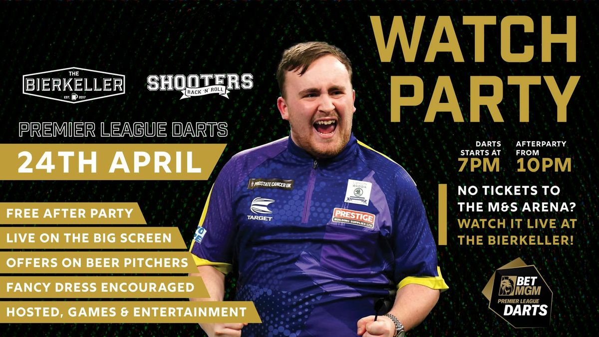 Premier League Darts WATCH PARTY ??