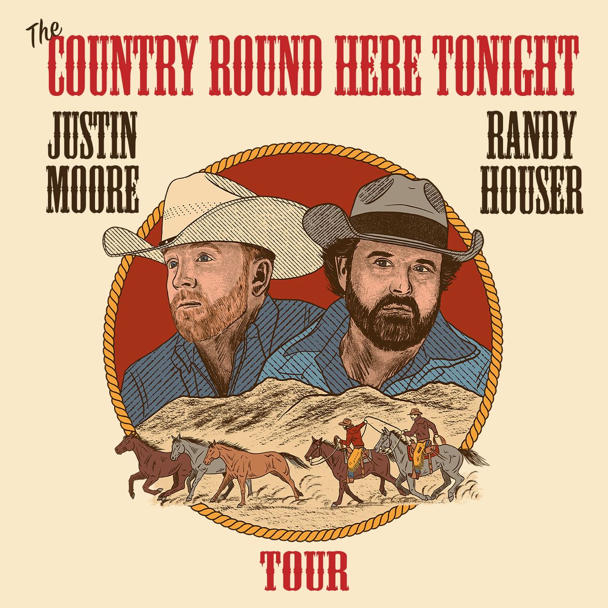 Justin Moore and Randy Houser