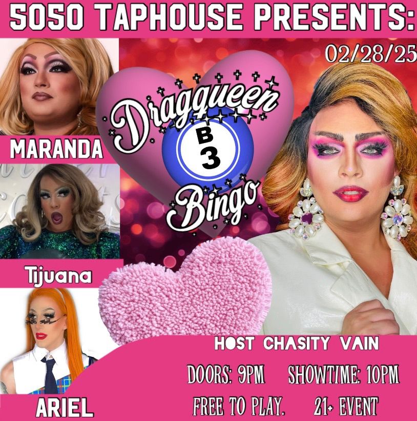 Drag bingo at 5050 taphouse 