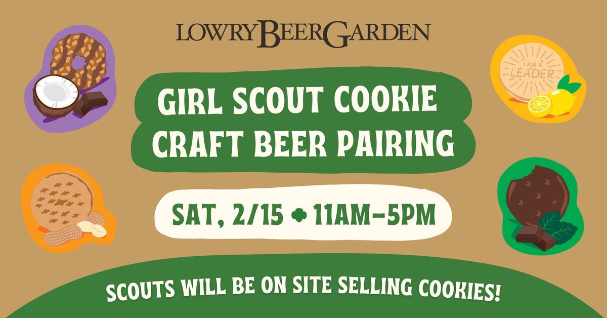 Girl Scout Cookie Beer Pairing at Lowry Beer Garden