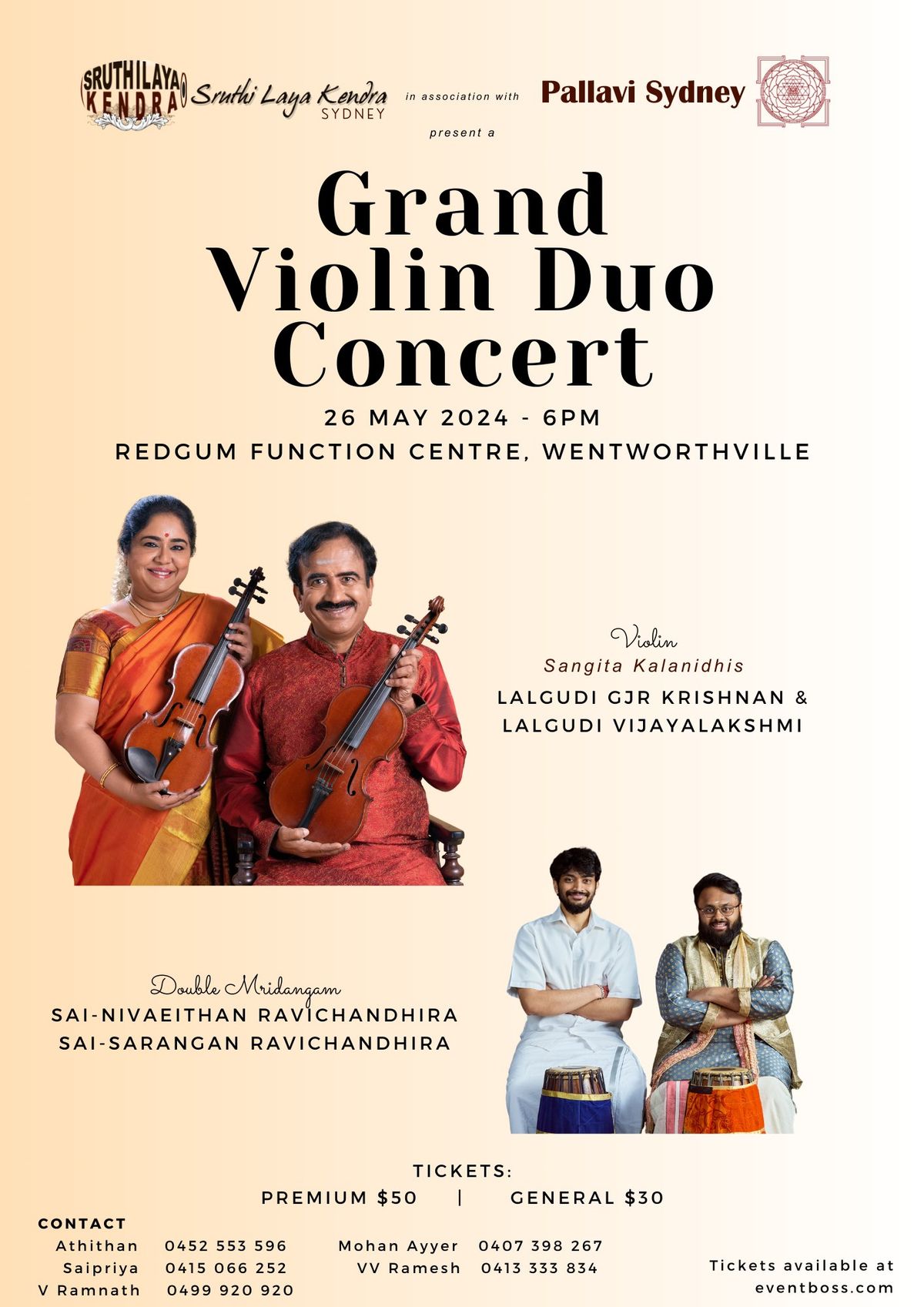 Grand Violin Duo Concert