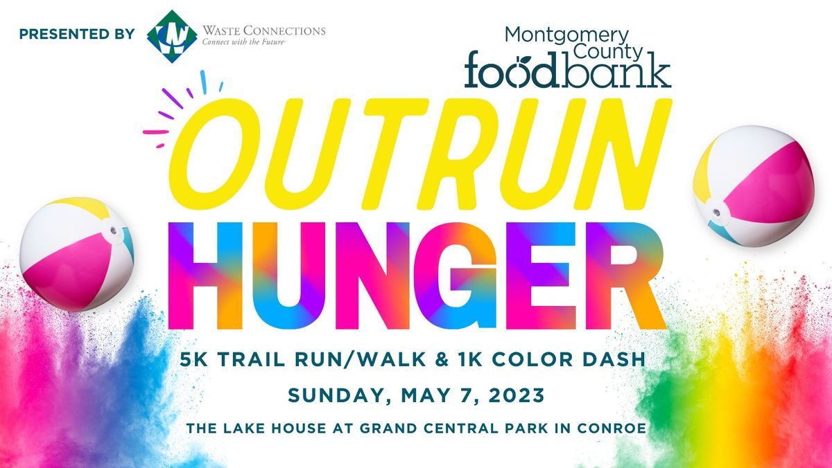 Outrun Hunger 5K Run\/Walk & 1K Color Dash, Presented by Waste Connections