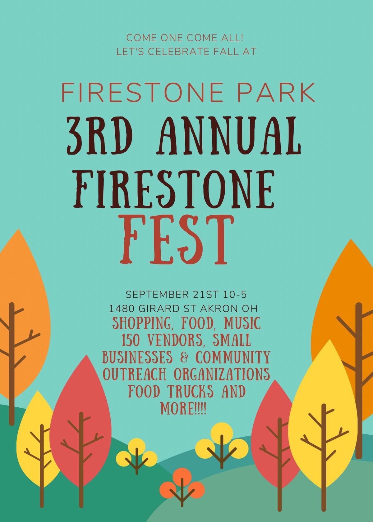 3rd Annual Firestone Fest