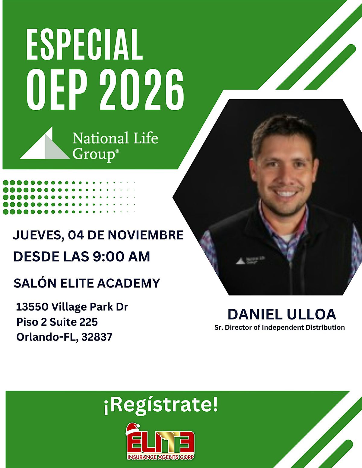 National Life: Entrenamiento especial OEP 2026