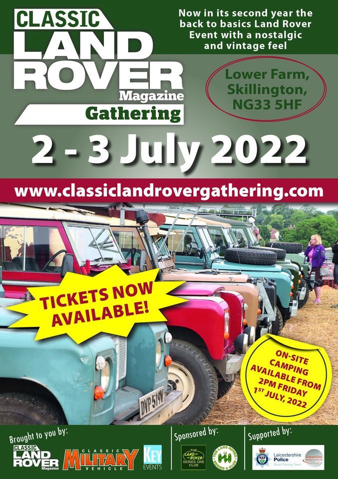 Classic Land Rover Gathering 2022