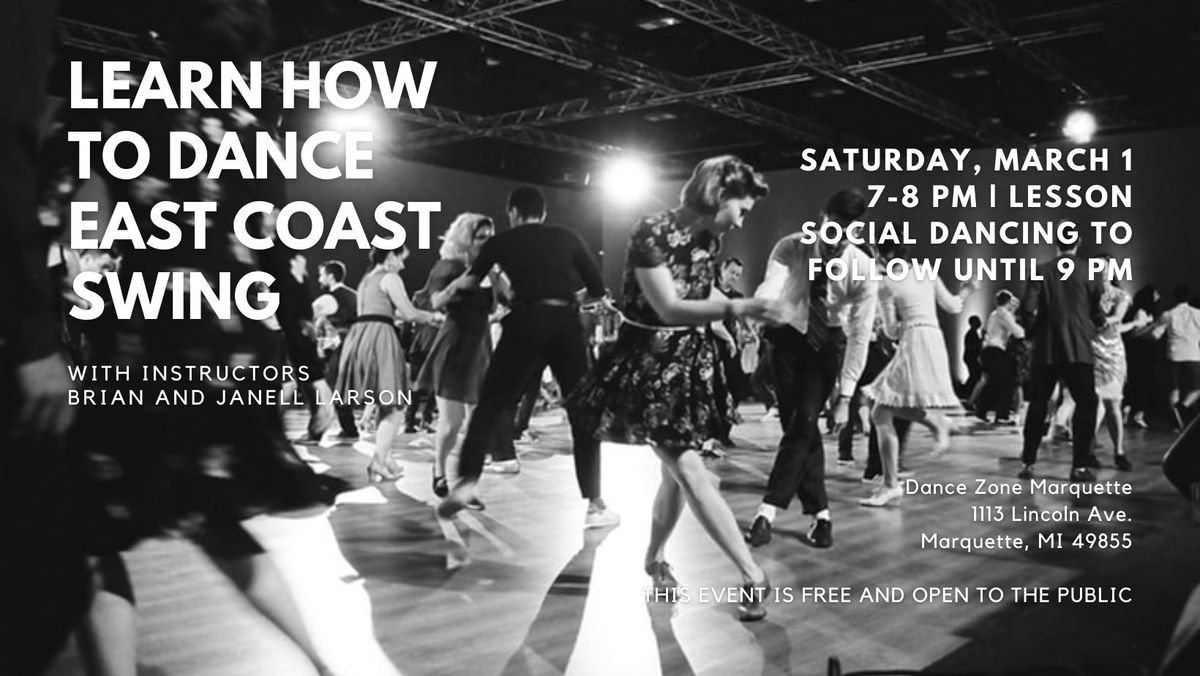 Swing Dance Lesson & Social Dance