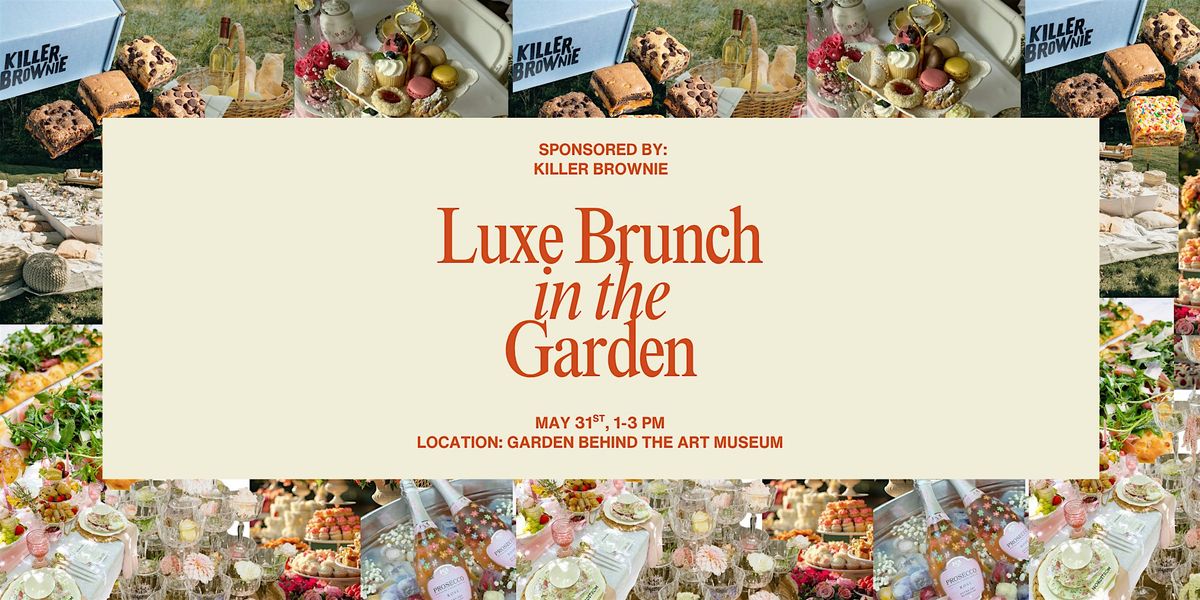 Luxe Brunch in the Garden