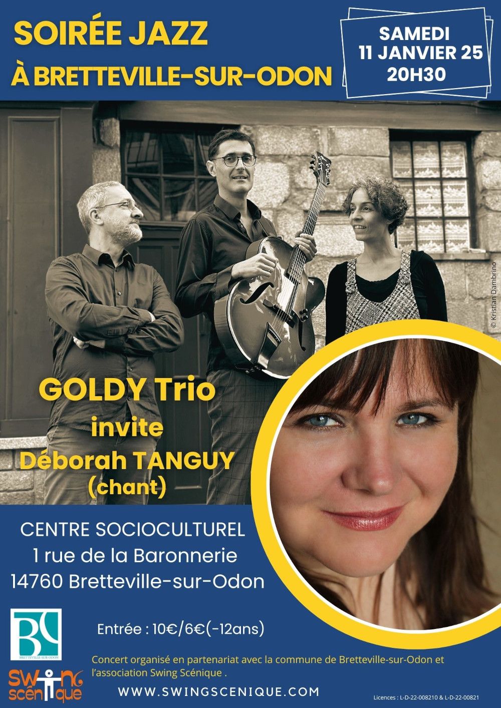 SOIRE JAZZ BRETEVILLE SUR ODON - DEBORAH TANGUY