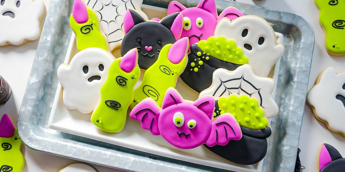 "Spooky  Sugar" Beginner Cookie Decorating Class - Leyden Farms