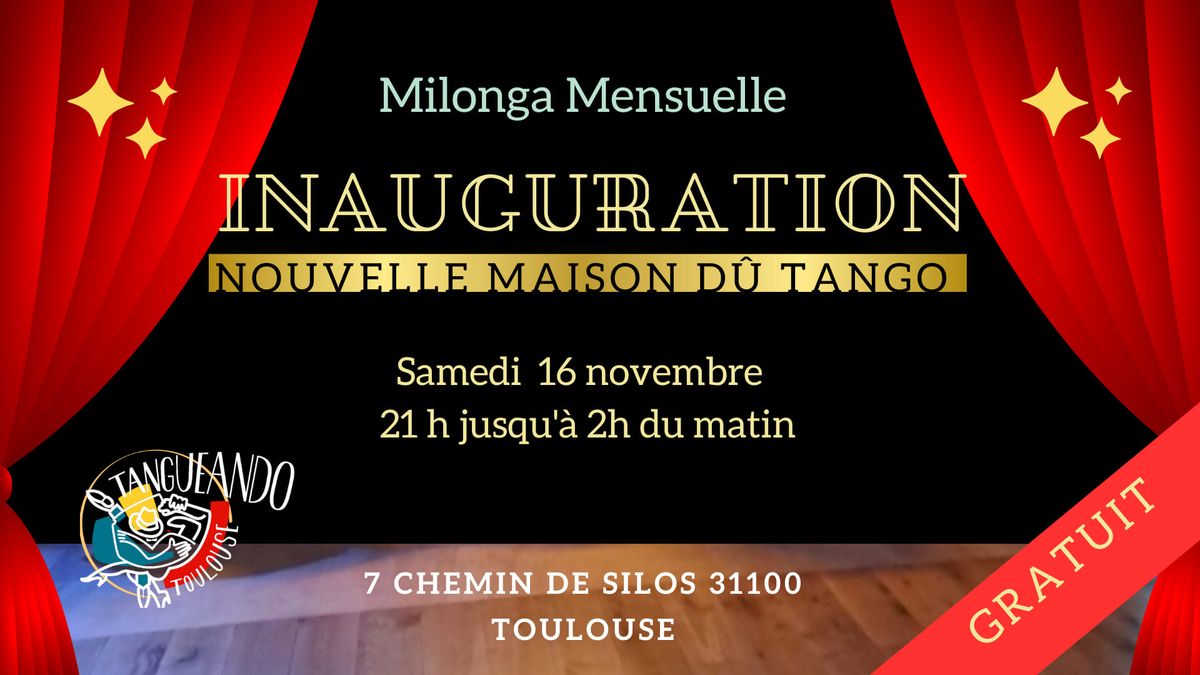 inauguration nouvelle maison d\u00fb tango