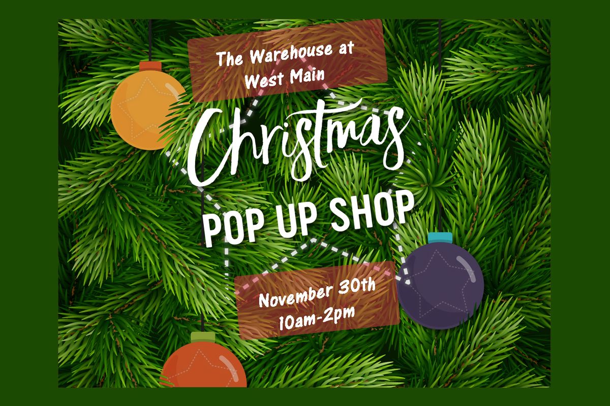 Christmas pop up shop