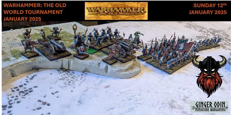 Warhammer: The Old World Tournament January 2025