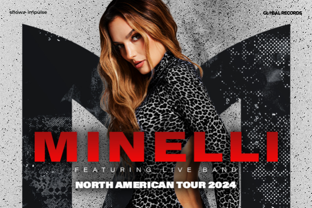 MINELLI featuring a live band in North America!