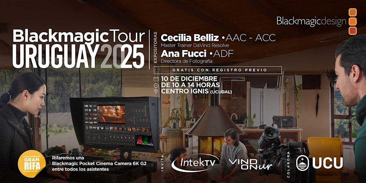 Blackmagic Tour Uruguay 2025