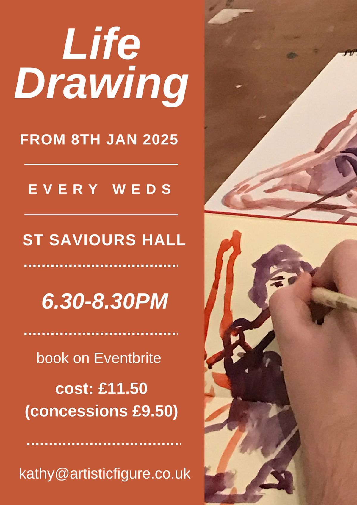 Life Drawing at St Saviours