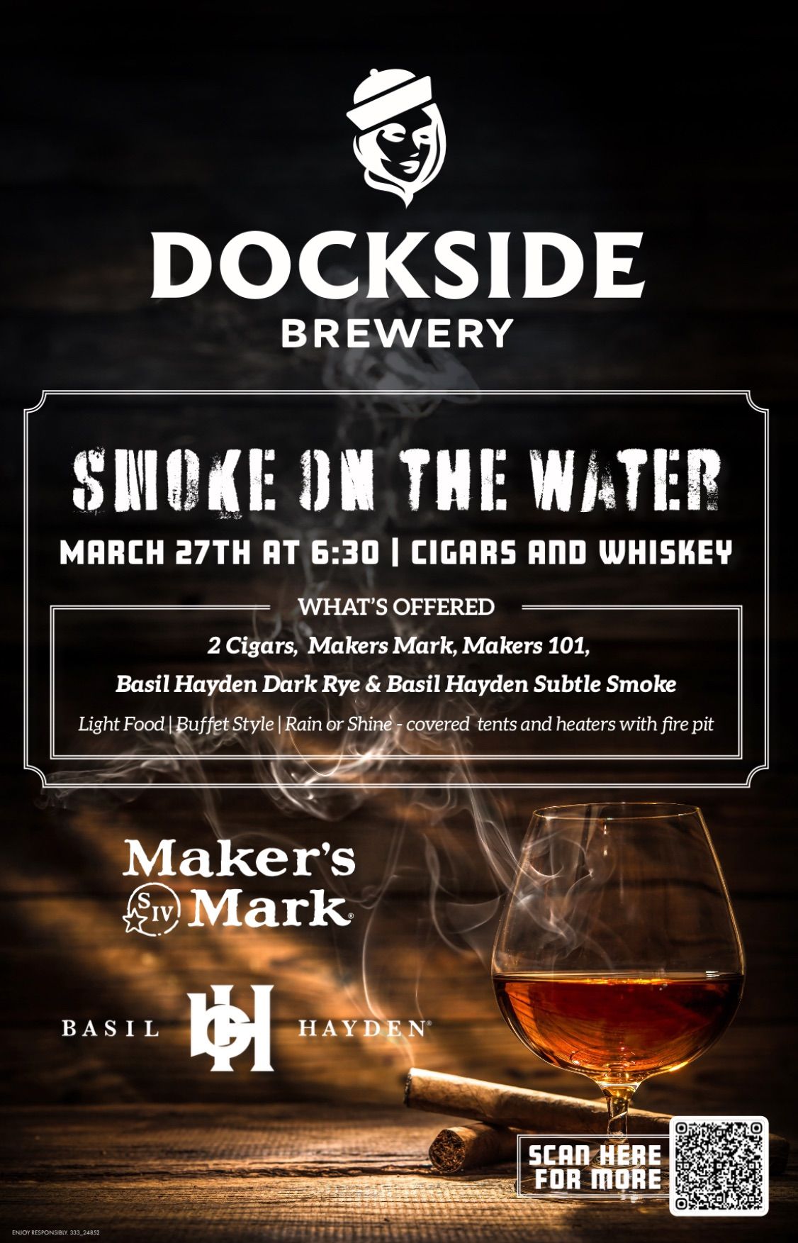 Smoke on the Water - Whiskey & Cigar Pairing 