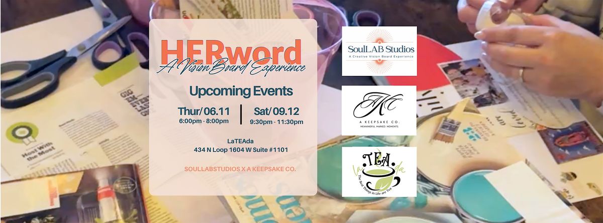 HERword: Vision Board & Custom Keepsake Experience