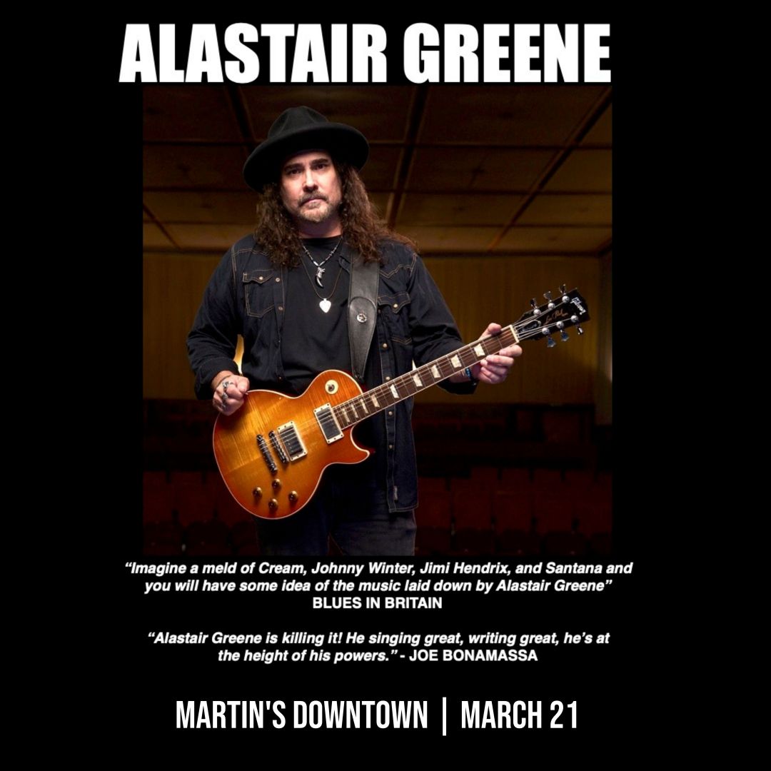 Alastair Greene Live at Martin's Downtown