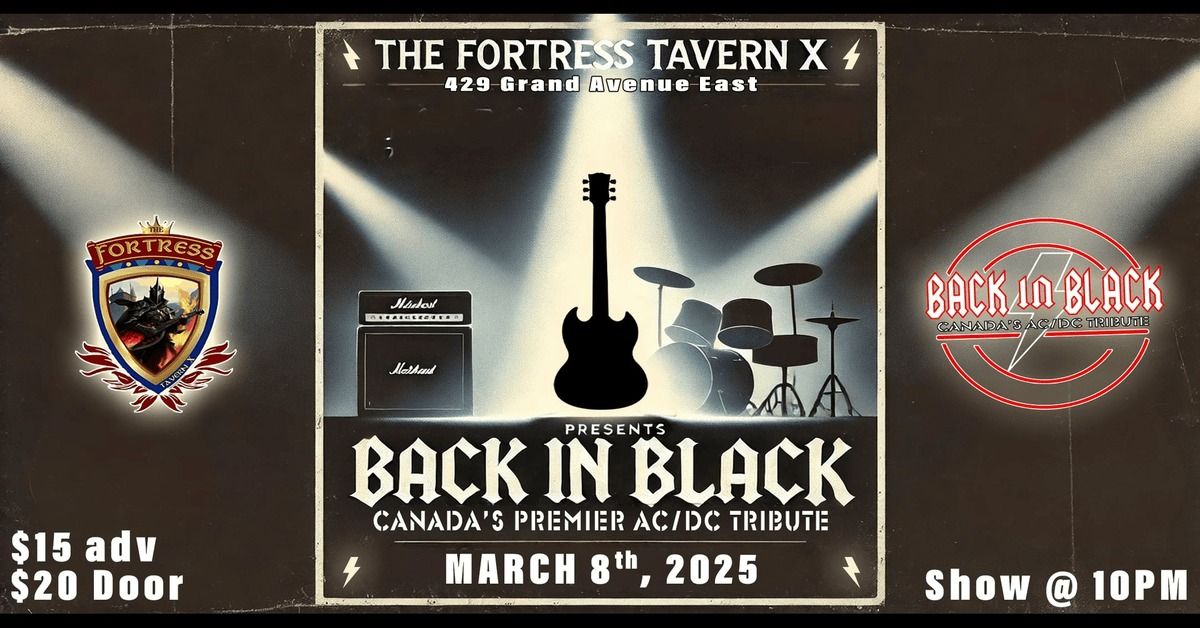 AC\/DC Tribute @ The Fortress Tavern X