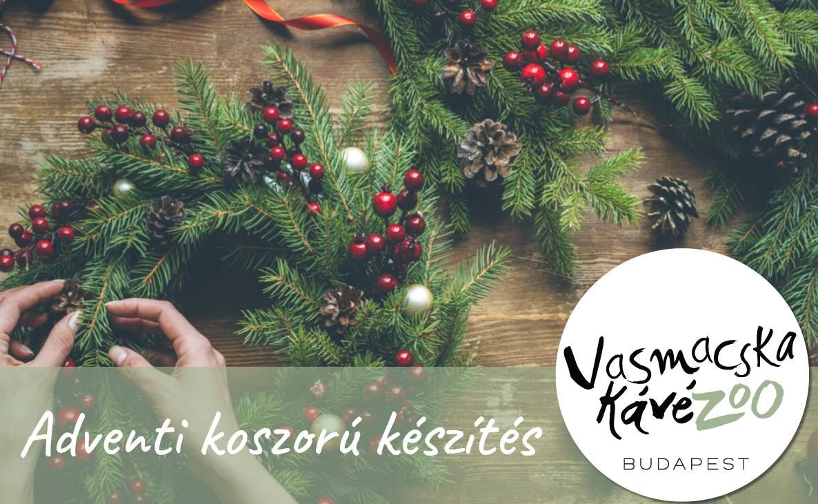 Adventi koszor\u00fa workshop a Vasmacsk\u00e1ban