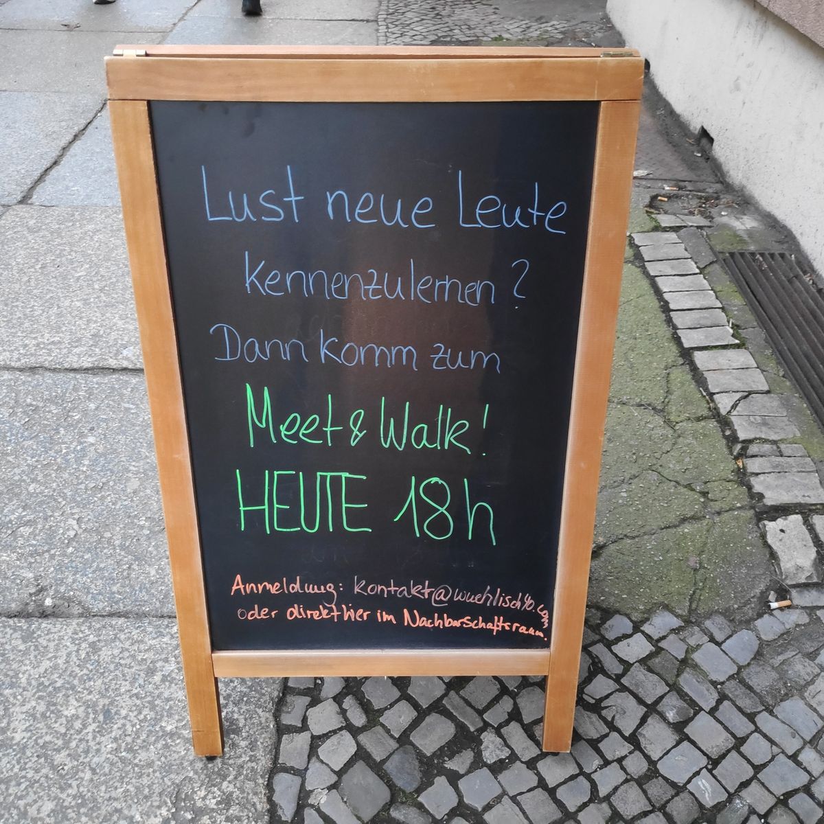 Meet&Walk - Nachbarn kennen lernen