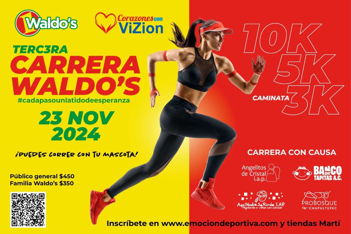 Carrera Waldo's - Corazones con Vizion