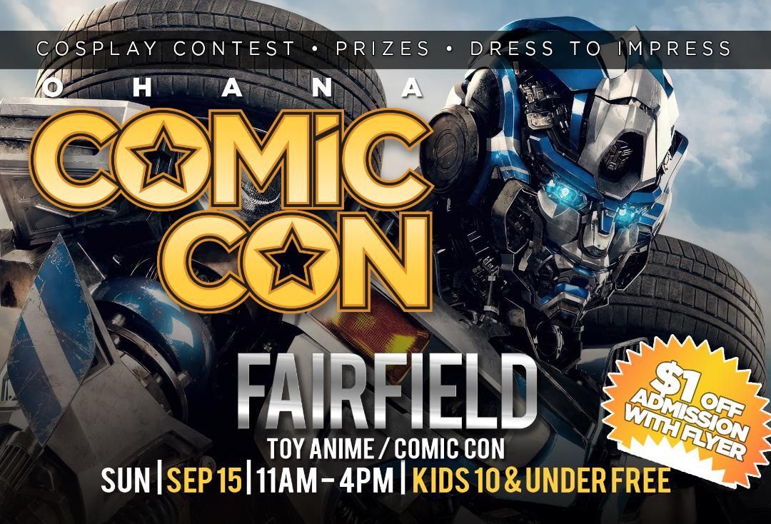 Fairfield Toy-Anime-Comic Con