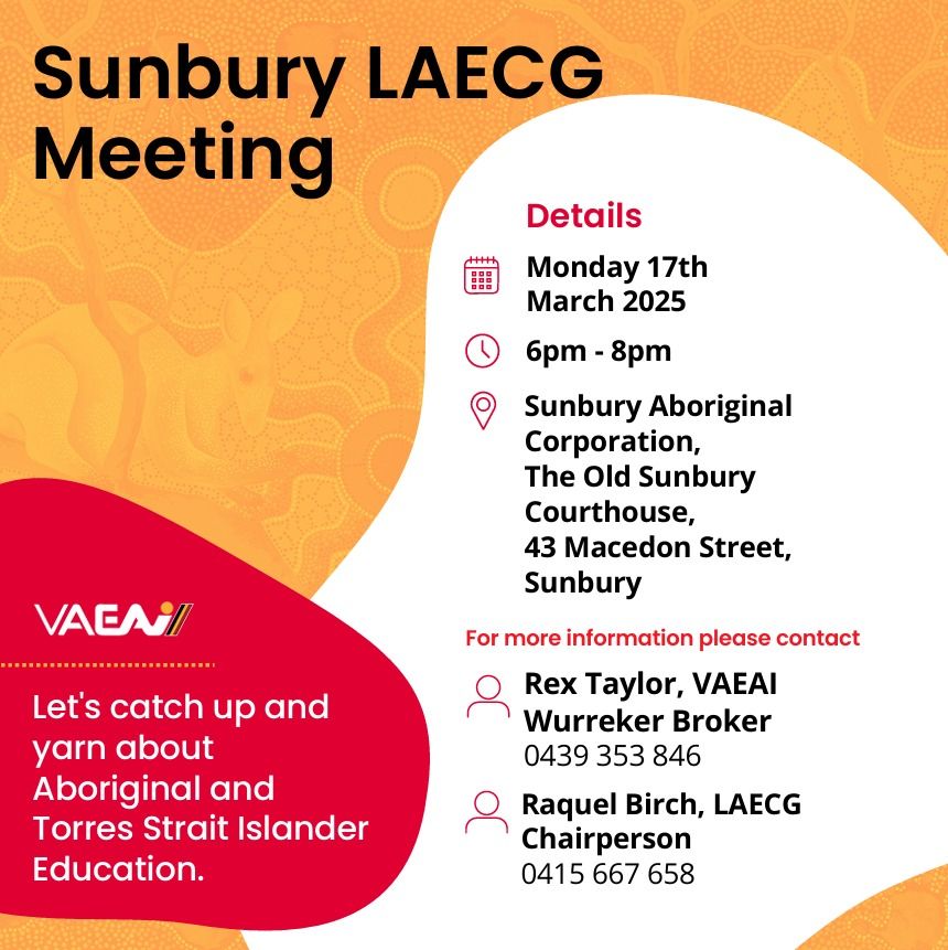 Sunbury LAECG Meeting