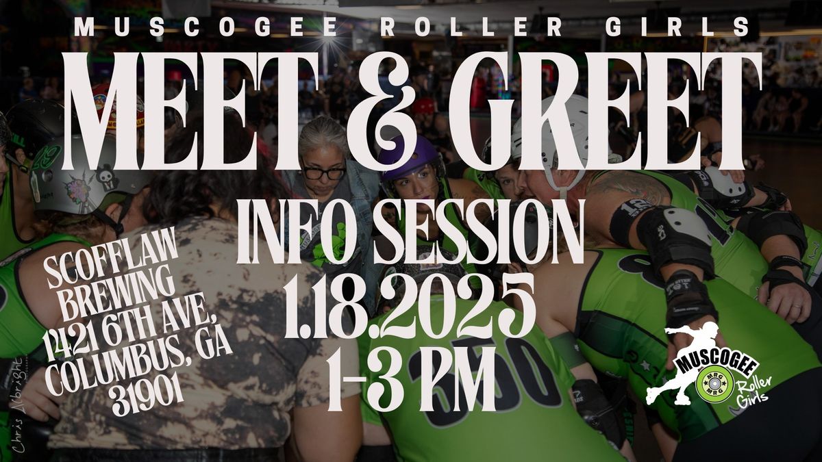 Roller Derby Meet and Greet - Come Meet (and Join) the Muscogee Roller Girls!