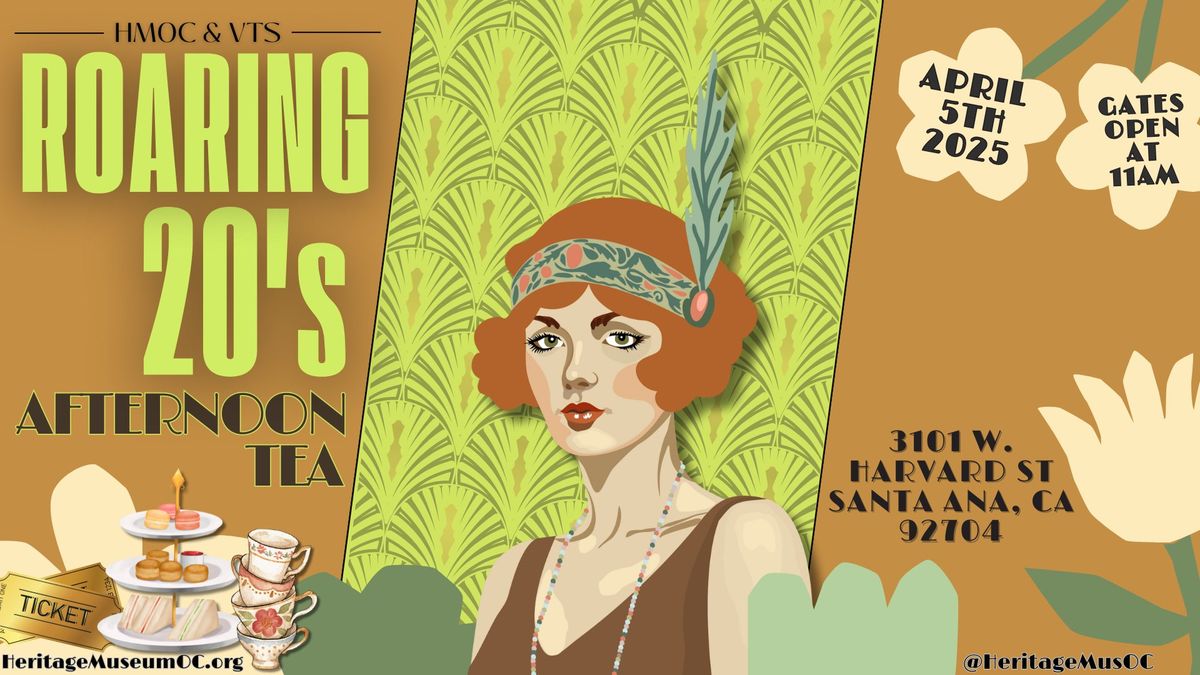 HMOC & VTS Roaring 20s Spring Fundraising Tea 2025!