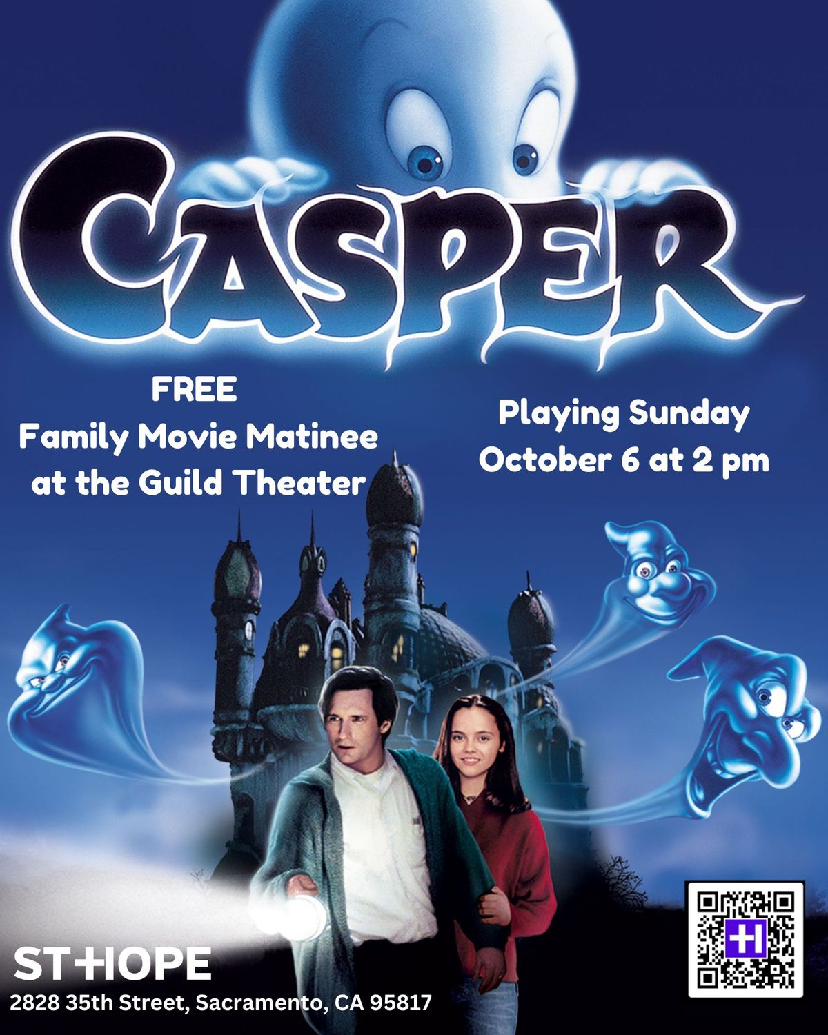 \ud83c\udf83 Free Family Movie Matinee: Casper \ud83d\udc7b