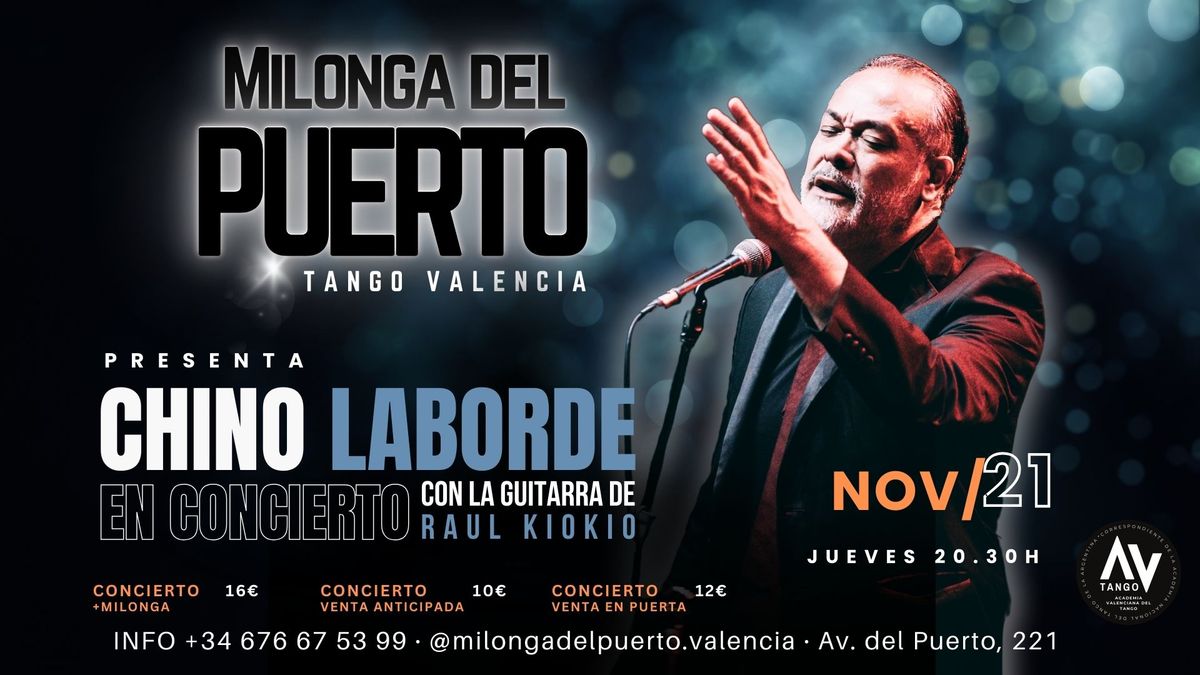 Chino LABORDE en concierto \/ Valencia 