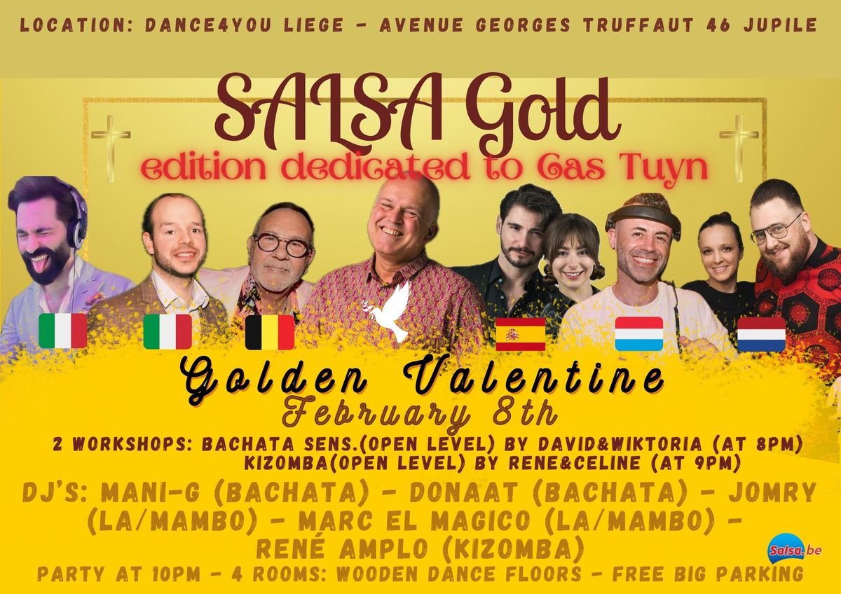 SALSA GOLD - *edition dedicated to Cas* - Golden Valentine