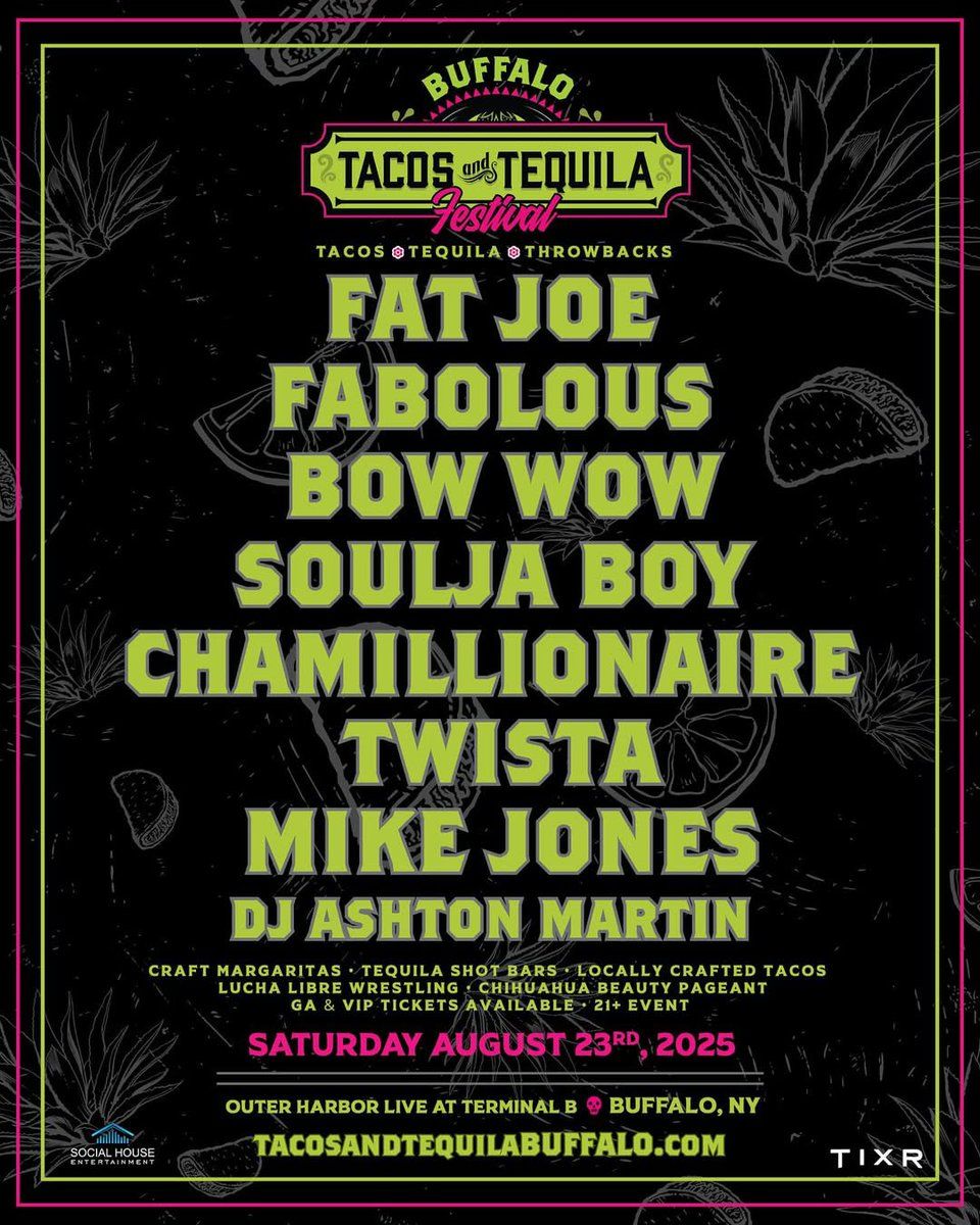 Tacos and Tequila Festival Buffalo at Buffalo Outer Harbor