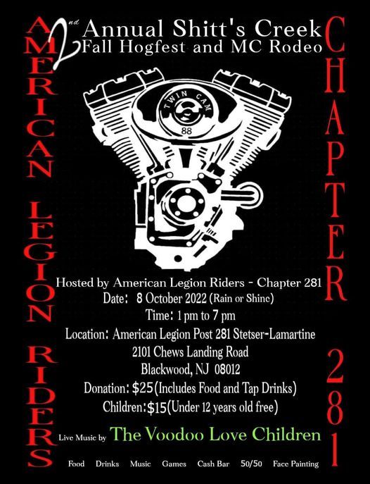 Centurions Motorcycle Club 3rd Annual BURGERS AND BEERS American