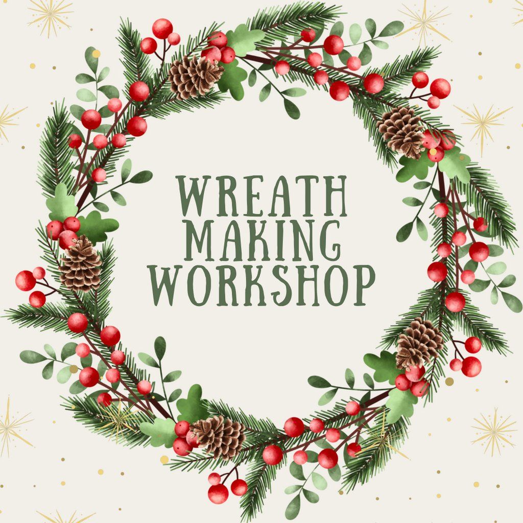 Wreath making workshop with Plant and Pot!