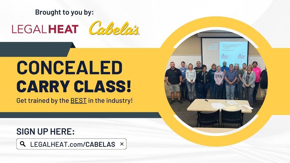 Concealed Carry Class at Cabelas GARNER, NC