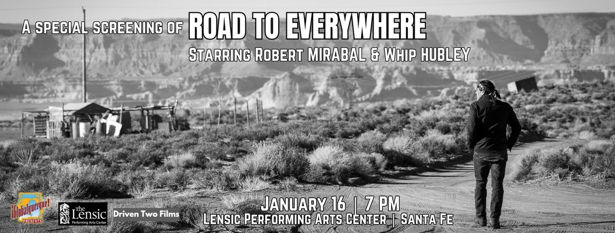 Road to Everywhere: Benefit Preview Screening at The Lensic 