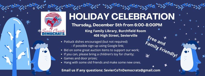 Sevier Democrats Holiday Celebration