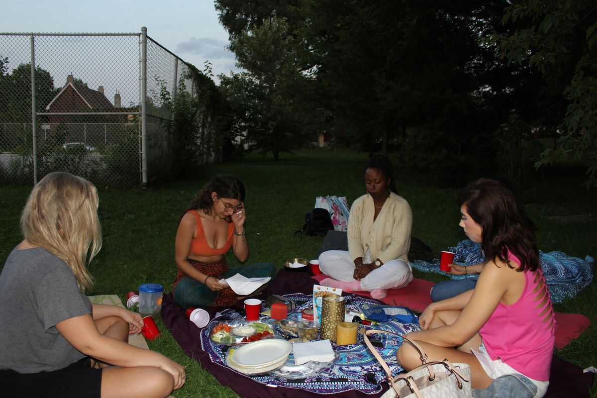Make and Gather: A creative workshop with Aya and Kassandra