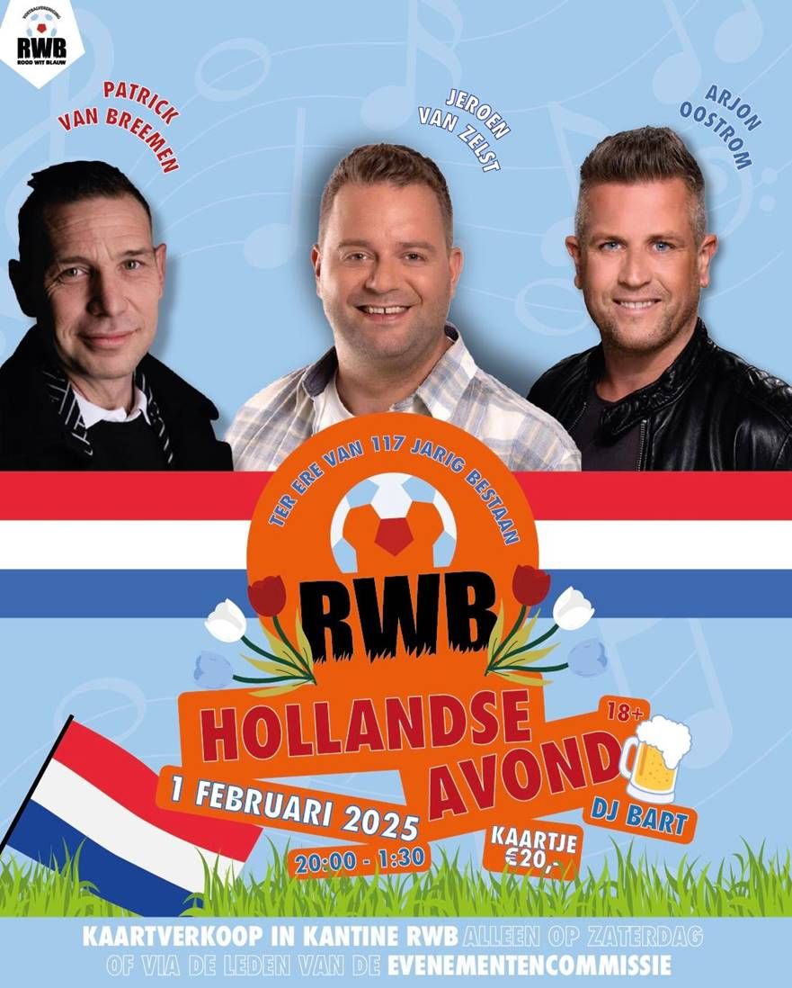 Hollandse Avond RWB