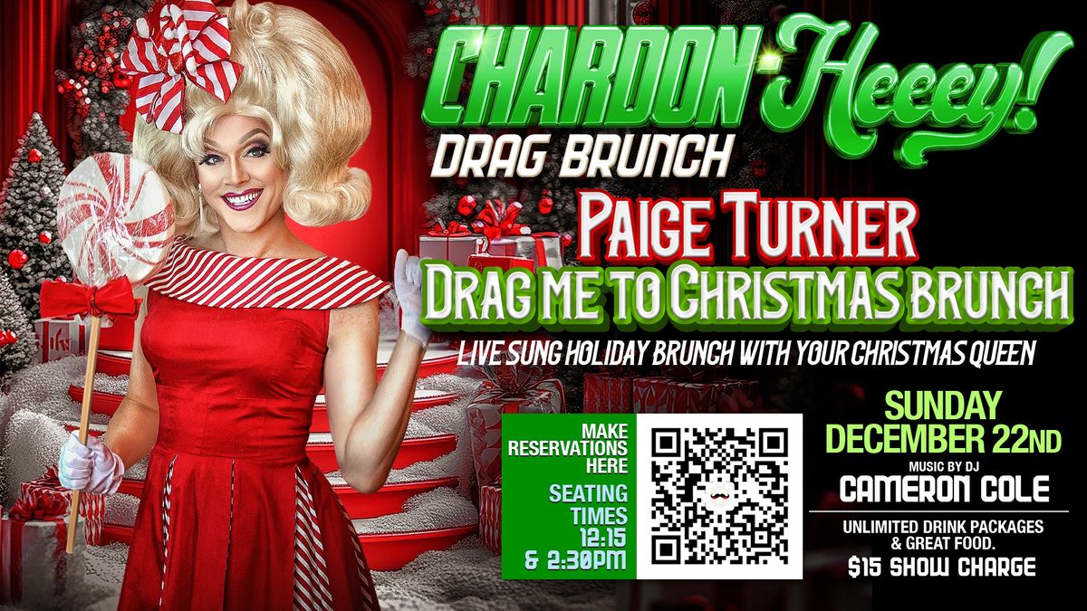 Paige Turner Drag Me to Christmas Brunch