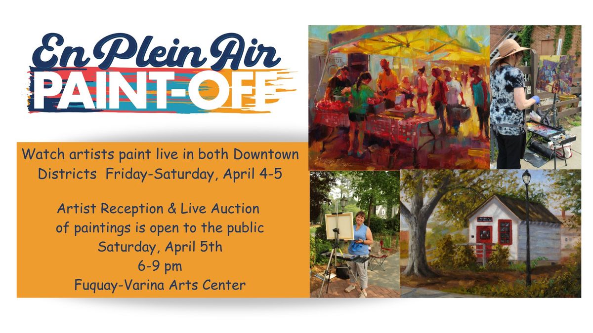 FVDowntown En Plein Air Paint-Off-Artist Reception & Live Auction