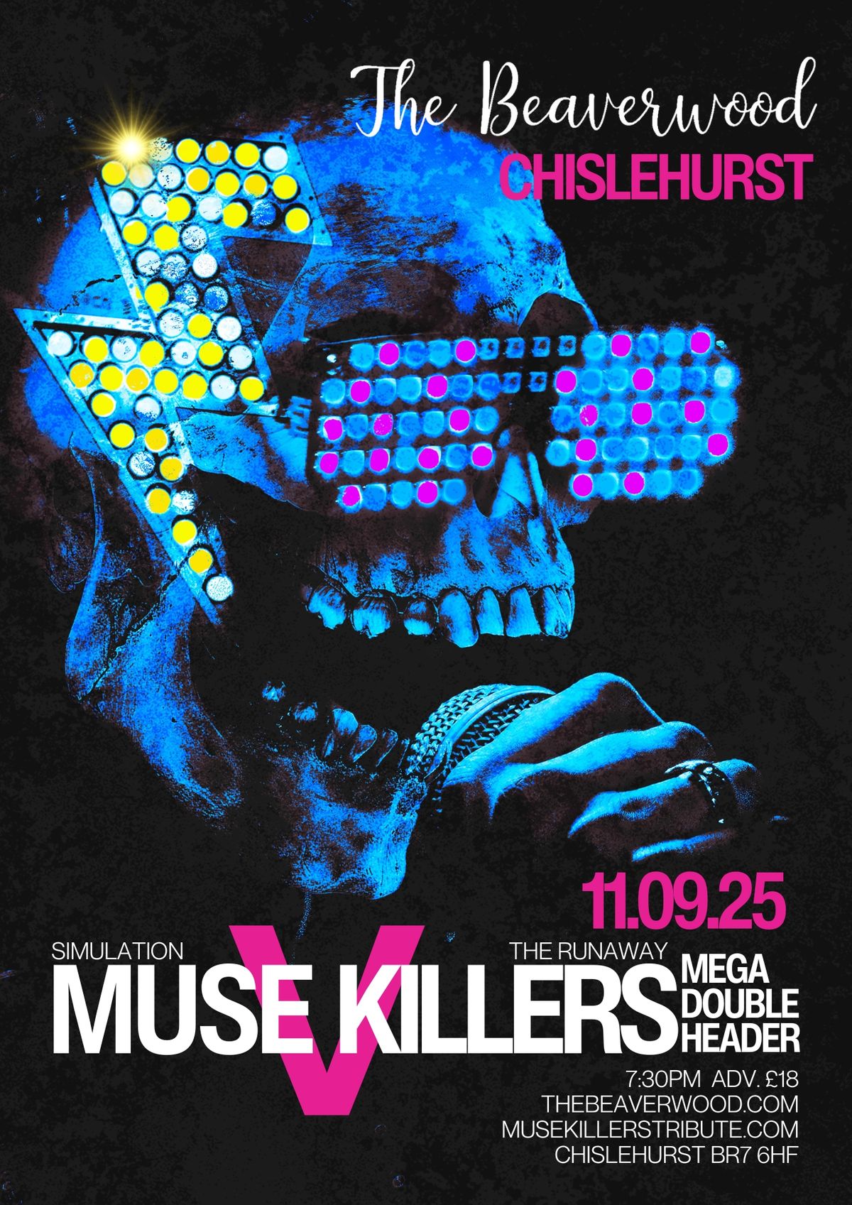 Simulation Muse + The Runaway Killers Tributes | The Beaverwood, Chislehurst | 11 Sep 2025