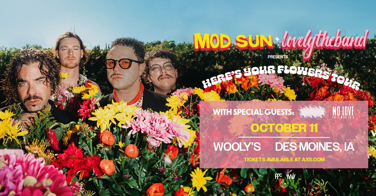 Mod Sun & lovelytheband: Here\u2019s Your Flowers Tour